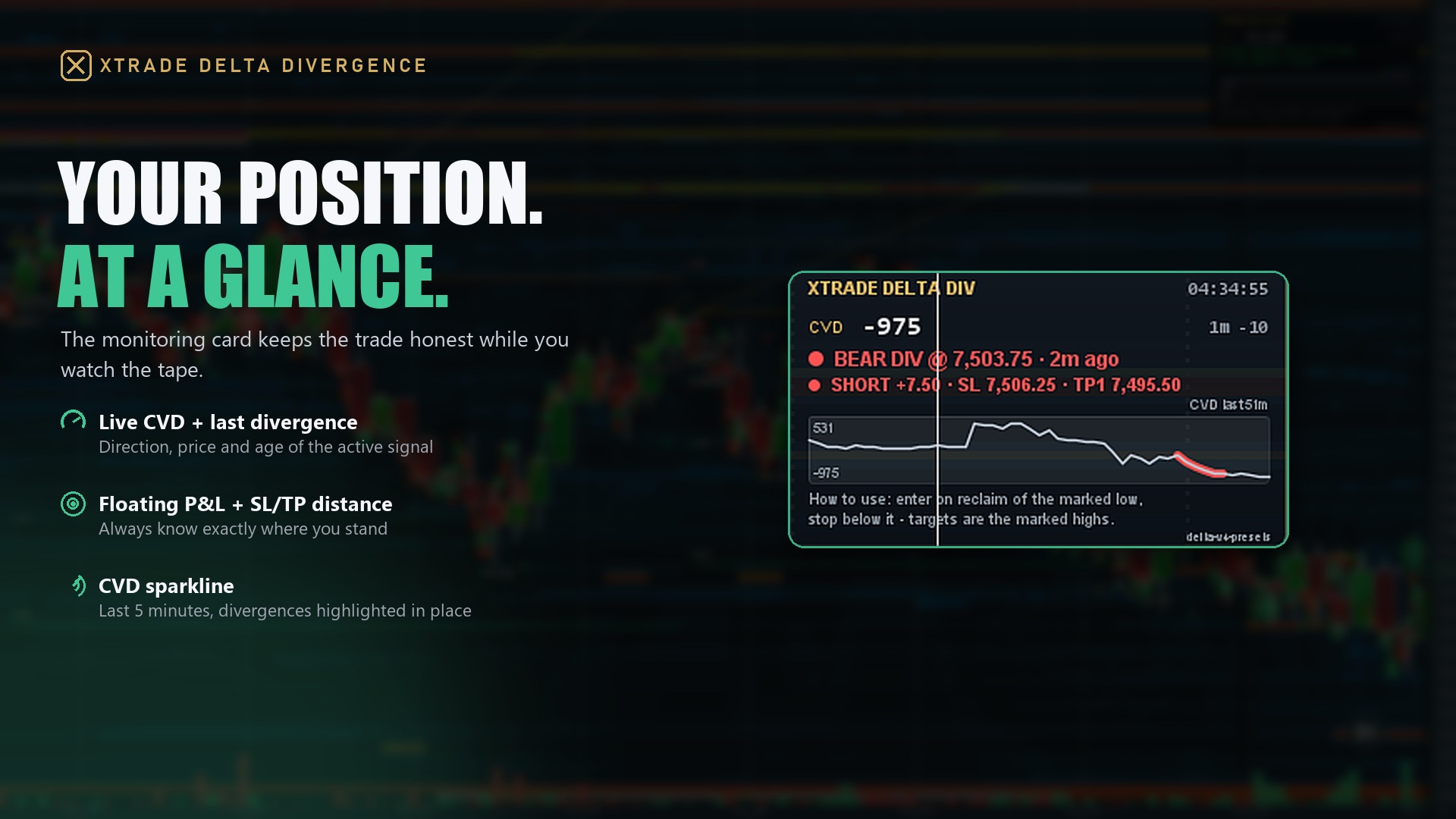 Xtrade Delta Divergence — screenshot 4