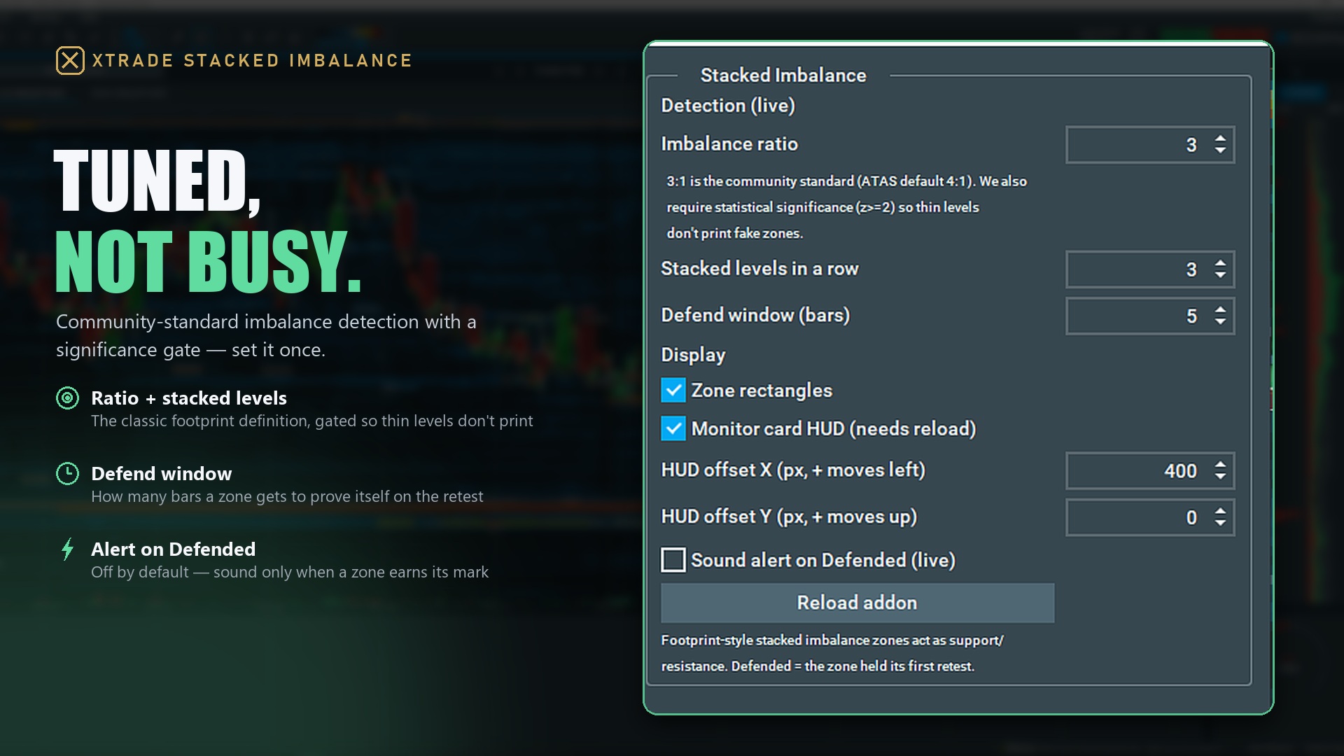 Xtrade Stacked Imbalance — screenshot 5